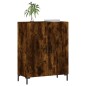 vidaXL Credenza Rovere Fumo 69,5x34x90 cm in Legno Multistrato vidaXL Credenza Rovere Fumo 69,5x34x90 cm in Legno Multistrato