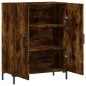 vidaXL Credenza Rovere Fumo 69,5x34x90 cm in Legno Multistrato vidaXL Credenza Rovere Fumo 69,5x34x90 cm in Legno Multistrato