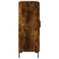 vidaXL Credenza Rovere Fumo 69,5x34x90 cm in Legno Multistrato vidaXL Credenza Rovere Fumo 69,5x34x90 cm in Legno Multistrato
