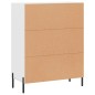 vidaXL Credenza Bianca 69,5x34x90 cm in Legno Multistrato vidaXL Credenza Bianca 69,5x34x90 cm in Legno Multistrato