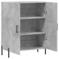 vidaXL Credenza Grigio Cemento 69,5x34x90 cm in Legno Multistrato vidaXL Credenza Grigio Cemento 69,5x34x90 cm in Legno Multistrato
