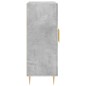 vidaXL Credenza Grigio Cemento 69,5x34x90 cm in Legno Multistrato vidaXL Credenza Grigio Cemento 69,5x34x90 cm in Legno Multistrato