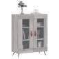 vidaXL Credenza Grigio Sonoma 69,5x34x90 cm in Legno Multistrato vidaXL Credenza Grigio Sonoma 69,5x34x90 cm in Legno Multistrato