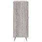 vidaXL Credenza Grigio Sonoma 69,5x34x90 cm in Legno Multistrato vidaXL Credenza Grigio Sonoma 69,5x34x90 cm in Legno Multistrato