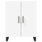 vidaXL Credenza Bianca 69,5x34x90 cm in Legno Multistrato vidaXL Credenza Bianca 69,5x34x90 cm in Legno Multistrato
