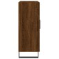 vidaXL Credenza Rovere Marrone 69,5x34x90 cm in Legno Multistrato vidaXL Credenza Rovere Marrone 69,5x34x90 cm in Legno Multistrato