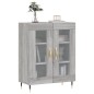vidaXL Credenza Grigio Sonoma 69,5x34x90 cm in Legno Multistrato vidaXL Credenza Grigio Sonoma 69,5x34x90 cm in Legno Multistrato