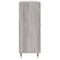 vidaXL Credenza Grigio Sonoma 69,5x34x90 cm in Legno Multistrato vidaXL Credenza Grigio Sonoma 69,5x34x90 cm in Legno Multistrato