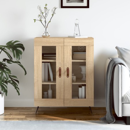 vidaXL Credenza Rovere Sonoma 69,5x34x90 cm in Legno Multistrato
