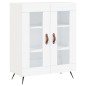 vidaXL Credenza Bianca 69,5x34x90 cm in Legno Multistrato vidaXL Credenza Bianca 69,5x34x90 cm in Legno Multistrato