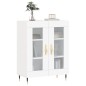 vidaXL Credenza Bianca 69,5x34x90 cm in Legno Multistrato