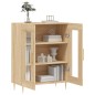 vidaXL Credenza Rovere Sonoma 69,5x34x90 cm in Legno Multistrato
