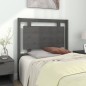 Testiera per Letto Grigia 95,5x4x100 cm Legno Massello di Pino Testiera per Letto Grigia 95,5x4x100 cm Legno Massello di Pino