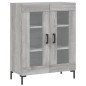 vidaXL Credenza Grigio Sonoma 69,5x34x90 cm in Legno Multistrato vidaXL Credenza Grigio Sonoma 69,5x34x90 cm in Legno Multistrato