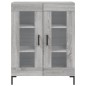 vidaXL Credenza Grigio Sonoma 69,5x34x90 cm in Legno Multistrato vidaXL Credenza Grigio Sonoma 69,5x34x90 cm in Legno Multistrato
