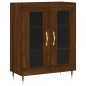 vidaXL Credenza Rovere Marrone 69,5x34x90 cm in Legno Multistrato vidaXL Credenza Rovere Marrone 69,5x34x90 cm in Legno Multistrato