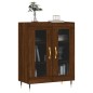 vidaXL Credenza Rovere Marrone 69,5x34x90 cm in Legno Multistrato vidaXL Credenza Rovere Marrone 69,5x34x90 cm in Legno Multistrato