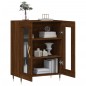vidaXL Credenza Rovere Marrone 69,5x34x90 cm in Legno Multistrato vidaXL Credenza Rovere Marrone 69,5x34x90 cm in Legno Multistrato