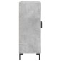 vidaXL Credenza Grigio Cemento 69,5x34x90 cm in Legno Multistrato vidaXL Credenza Grigio Cemento 69,5x34x90 cm in Legno Multistrato