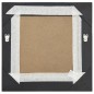 Specchio da Parete Stile Barocco 40x40 cm Nero Specchio da Parete Stile Barocco 40x40 cm Nero