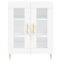 vidaXL Credenza Bianca 69,5x34x90 cm in Legno Multistrato vidaXL Credenza Bianca 69,5x34x90 cm in Legno Multistrato