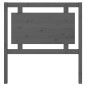 Testiera per Letto Grigia 95,5x4x100 cm Legno Massello di Pino Testiera per Letto Grigia 95,5x4x100 cm Legno Massello di Pino