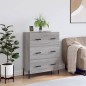 vidaXL Credenza Grigio Sonoma 69,5x34x90 cm in Legno Multistrato vidaXL Credenza Grigio Sonoma 69,5x34x90 cm in Legno Multistrato