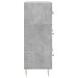 vidaXL Credenza Grigio Cemento 69,5x34x90 cm in Legno Multistrato vidaXL Credenza Grigio Cemento 69,5x34x90 cm in Legno Multistrato