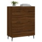 vidaXL Credenza Rovere Marrone 69,5x34x90 cm in Legno Multistrato vidaXL Credenza Rovere Marrone 69,5x34x90 cm in Legno Multistrato
