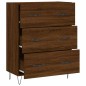 vidaXL Credenza Rovere Marrone 69,5x34x90 cm in Legno Multistrato vidaXL Credenza Rovere Marrone 69,5x34x90 cm in Legno Multistrato