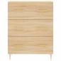 vidaXL Credenza Rovere Sonoma 69,5x34x90 cm in Legno Multistrato vidaXL Credenza Rovere Sonoma 69,5x34x90 cm in Legno Multistrato