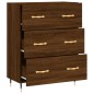 vidaXL Credenza Rovere Marrone 69,5x34x90 cm in Legno Multistrato vidaXL Credenza Rovere Marrone 69,5x34x90 cm in Legno Multistrato