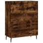 vidaXL Credenza Rovere Fumo 69,5x34x90 cm in Legno Multistrato vidaXL Credenza Rovere Fumo 69,5x34x90 cm in Legno Multistrato