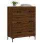 vidaXL Credenza Rovere Marrone 69,5x34x90 cm in Legno Multistrato vidaXL Credenza Rovere Marrone 69,5x34x90 cm in Legno Multistrato