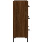 vidaXL Credenza Rovere Marrone 69,5x34x90 cm in Legno Multistrato vidaXL Credenza Rovere Marrone 69,5x34x90 cm in Legno Multistrato