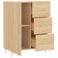 vidaXL Credenza Rovere Sonoma 69,5x34x90 cm in Legno Multistrato vidaXL Credenza Rovere Sonoma 69,5x34x90 cm in Legno Multistrato
