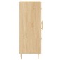 vidaXL Credenza Rovere Sonoma 69,5x34x90 cm in Legno Multistrato vidaXL Credenza Rovere Sonoma 69,5x34x90 cm in Legno Multistrato