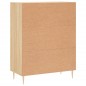 vidaXL Credenza Rovere Sonoma 69,5x34x90 cm in Legno Multistrato vidaXL Credenza Rovere Sonoma 69,5x34x90 cm in Legno Multistrato