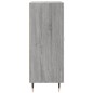 vidaXL Credenza Grigio Sonoma 69,5x34x90 cm in Legno Multistrato vidaXL Credenza Grigio Sonoma 69,5x34x90 cm in Legno Multistrato