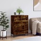 vidaXL Credenza Rovere Fumo 69,5x34x90 cm in Legno Multistrato vidaXL Credenza Rovere Fumo 69,5x34x90 cm in Legno Multistrato