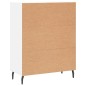 vidaXL Credenza Bianca 69,5x34x90 cm in Legno Multistrato vidaXL Credenza Bianca 69,5x34x90 cm in Legno Multistrato