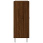 vidaXL Credenza Rovere Marrone 69,5x34x90 cm in Legno Multistrato vidaXL Credenza Rovere Marrone 69,5x34x90 cm in Legno Multistrato