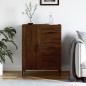 vidaXL Credenza Rovere Marrone 69,5x34x90 cm in Legno Multistrato vidaXL Credenza Rovere Marrone 69,5x34x90 cm in Legno Multistrato