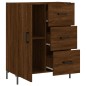 vidaXL Credenza Rovere Marrone 69,5x34x90 cm in Legno Multistrato vidaXL Credenza Rovere Marrone 69,5x34x90 cm in Legno Multistrato