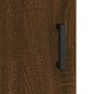 vidaXL Credenza Rovere Marrone 69,5x34x90 cm in Legno Multistrato vidaXL Credenza Rovere Marrone 69,5x34x90 cm in Legno Multistrato