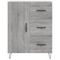 vidaXL Credenza Grigio Sonoma 69,5x34x90 cm in Legno Multistrato vidaXL Credenza Grigio Sonoma 69,5x34x90 cm in Legno Multistrato
