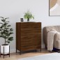 vidaXL Credenza Rovere Marrone 69,5x34x90 cm in Legno Multistrato vidaXL Credenza Rovere Marrone 69,5x34x90 cm in Legno Multistrato