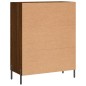 vidaXL Credenza Rovere Marrone 69,5x34x90 cm in Legno Multistrato vidaXL Credenza Rovere Marrone 69,5x34x90 cm in Legno Multistrato