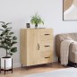vidaXL Credenza Rovere Sonoma 69,5x34x90 cm in Legno Multistrato