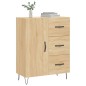 vidaXL Credenza Rovere Sonoma 69,5x34x90 cm in Legno Multistrato
